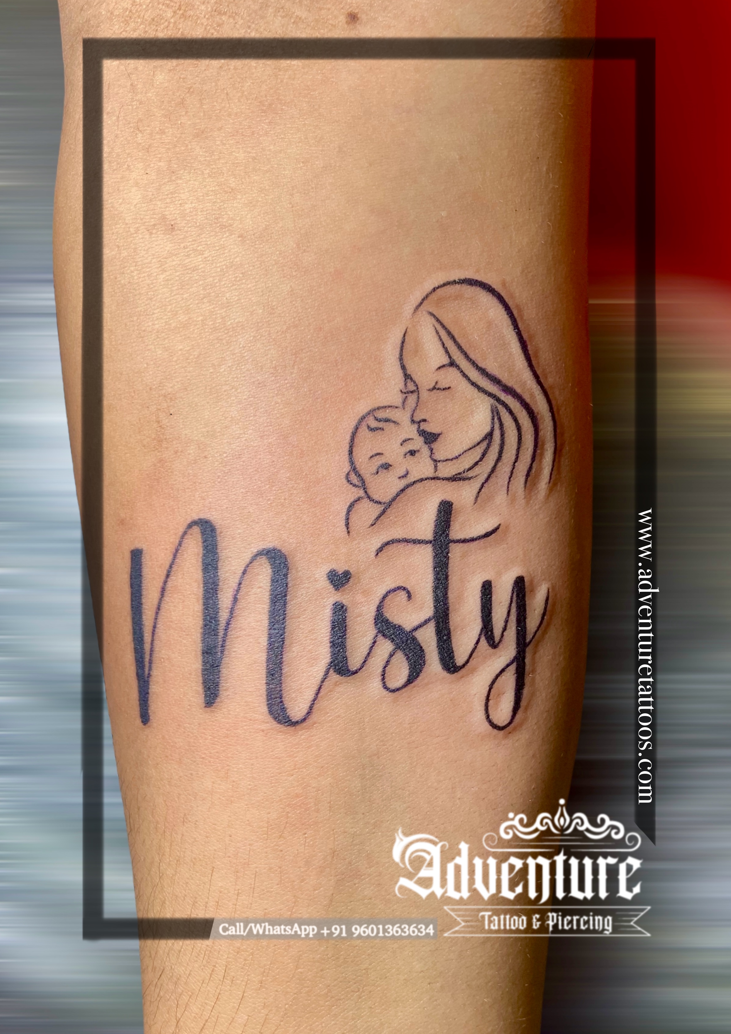 Tattoo design by Adventure Tattoo Ahmedabad